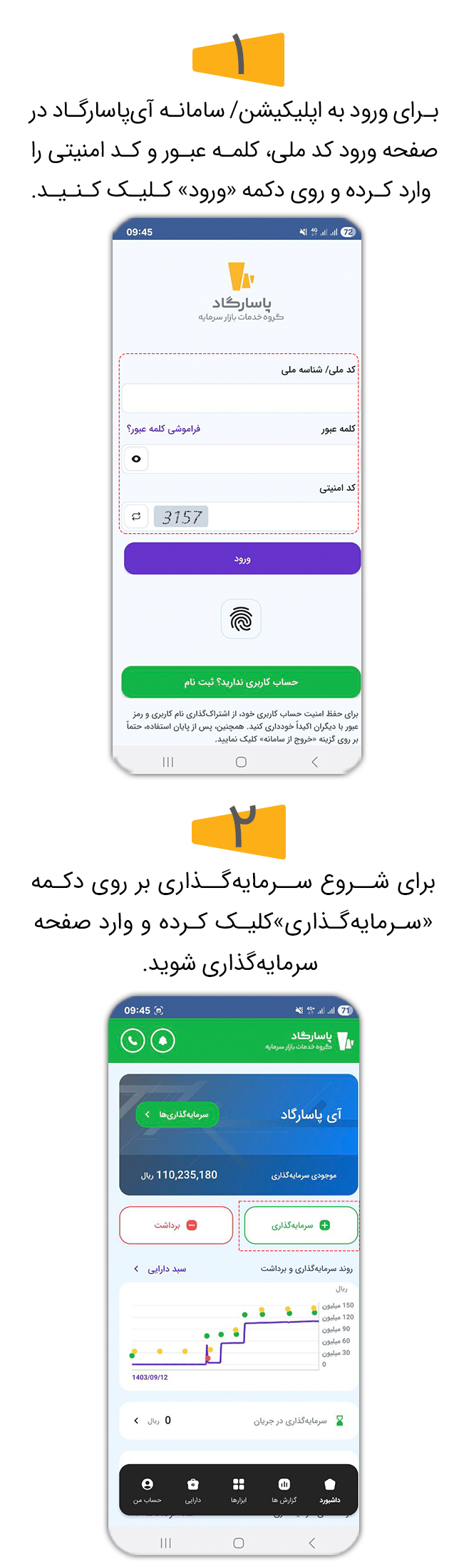 آموزش سرمایه گذاری در آی‌پاسارگاد